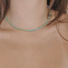 Details: TURQUIOSE TENNIS NECKLACES CHARM NECKLACE SOLD SEPARATELY Trendy Turquoise Choker Necklace, Turquoise Glass Party Necklace, Classic Crystal Tennis Necklace, Gemstone Tennis Necklace, Elegant Gemstone Tennis Necklace, Nickel-free Blue Turquoise Necklace For Festival, Bag Icon, Tennis Necklace, Pendant Bracelet