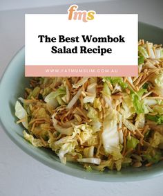 the best wombak salad recipe is made with shredded lettuce and carrots