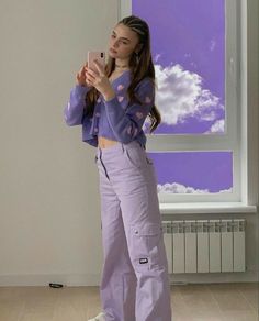 Purple Trousers Outfit, Stylish Winter Outfits, Fashion Top Outfits, Everyday Fashion Outfits, Simple Trendy Outfits, Minimalist Outfit