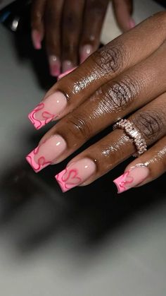 Pink Nails Acrylic Coffin, Nails Summer 2022, Baby Blue Acrylic Nails, Pink Nails Acrylic, Nails Inspiration Pink, Fingernail Art, 2022 Nails, Acrylic Coffin Nails