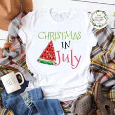 Watermelon Christmas in July shirt, Watermelon Christmas tree funny Summer vacation beach vibes shirt tank top, Family vacation 2024  Welcome to TheEcoArtGallery! I'm glad to welcome you! Your presence is well appreciated, and I'm delighted you are here. Please ask for any assistance. I hope to help you and make your visit meaningful. I have many brand shirts you are looking for. Here is the featured.  BELLA CANVAS SHIRT 100% Airlume combed and ringspun cotton (fiber content may vary for different colors) Light fabric (4.2 oz/yd² (142 g/m Retail fit Tear away label Runs true to size GILDAN SHIRT Medium fabric (5.3 oz/yd² (180 g/m Classic fit Runs true to size 100% cotton (fiber content may vary for different colors) Tear-away label RABBIT SKINS SHIRT Light fabric (4.5 oz/yd² (153 g/m Class Holiday Crew Neck Tops For Beach Season, Summer Holiday Graphic Print Tops, Crew Neck Tops For Beach Season Holiday, Graphic Print Summer Holiday Tops, Graphic Print Tops For Summer Holiday, Summer Beach Holiday Tops, Casual T-shirt For Beach Season Holiday, Casual T-shirt For Beach Holiday, Fun Beach Season Holiday Tops