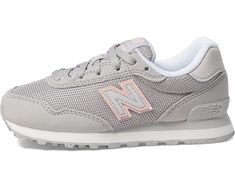 New Balance Kids 515 (Little Kid) | Zappos.com Breathable Sneakers With Round Toe And Easy Fit, Gray Textile Running Shoes With Round Toe, Sporty Breathable Sneakers With Easy Fit, Kids Luggage, Boys Shoes, New Balance, Shoes Sneakers, Shoe Jewelry, Lace Up