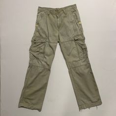 [DESCRIPTION] Please read the description first before buy my items‼️‼️‼️ Airwalk Utility 8 Pocket Tactical Cargo Pants All in good condition [MATERIAL] Cutton [MEASUREMENT] Measurement ( WHEN LAID FLAT ): Waist: 31 inch (recommended) Insean: 28.5 inch Length: 38.5 inch Front Rise: 10 inch Thigh: 20 inch Opening Leg: 17 inch [CONDITION] - All in good condition  - Have 1 Hole,kindly please refer Photo [PAYMENT & NOTICE] - We accept PayPal ONLY - No return/refund - All items will be post over ship Khaki Cargo Pants With Pockets For Outdoor, Tactical Cargo Jeans For Outdoor Activities, Khaki Cargo Pants With Pockets For Outdoor Activities, Combat Cargo Pants For Hiking, Tactical Cargo Pants With Multiple Pockets For Outdoor, Combat Style Straight Leg Cargo Jeans For Outdoor, Khaki Combat Parachute Pants With Pockets, Khaki Cargo Jeans For Outdoor Activities, Functional Khaki Cotton Cargo Pants