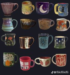 Manifestation House, Cup Clay, Chaotic Mind, Pottery Cafe, Keramik Design, Pottery Crafts, Png Icons, Ceramics Ideas Pottery, Clay Ideas