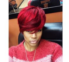 8 Women Rocking Customized Mushroom Or Bowl Cuts Including A Tutorial - Black Hair Information Bowl Cut Black Women, Red Bobs, Bobs For Black Women, Hair Colorful, Long Hairstyle, Short Hair Trends, Pelo Afro