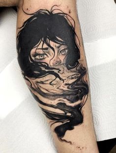 Sinking Tattoo, Gengar Tattoo, Arte Hippy, Inner Forearm Tattoo, Choose Her, Water Tattoo, Tattoo Outline Drawing, Wicked Tattoos, Why Her