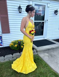 Our prom girl, Jackie, looks absolutely radiant in her yellow beaded lace dress by Sherri Hill. 💖 Double-tap if you're in awe of this glamorous look. Don't forget to share your #Prom2024 pictures with us! We love seeing how you shine on your special night. ✨
follow us @dress2impressnj
shop all things prom 
199 New Rd, Linwood, NJ 08221
609-653-4444
dress2impress.com
 #SherriHill #PromGlam #Dress2ImpressProm #SlayProm #PromSlay #PromLook #Prom #PromDress #PromGirl #PromShop #NJProm Beaded Lace Dress, Yellow Prom Dress, Prom Glam, Yellow Prom, Prom Dress Lace, Glam Dress, Prom Dresses Yellow, Prom Shopping