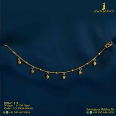 Anklets Gold Designs, Ladies Bracelets Gold Indian, Gold Bracelets For Women Indian, Gold Breslet, Anklets Gold, Gold Bangles For Women