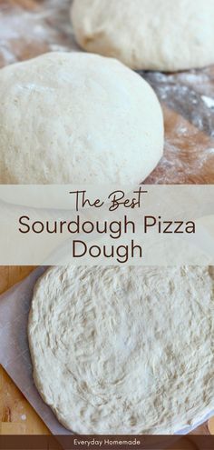 the best sourdough pizza dough recipe