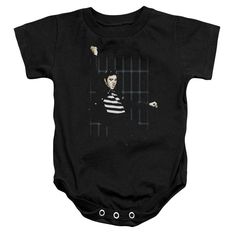 Elvis Presley Blue Bars Infant's 100% Cotton Short-Sleeve Snapsuit Elvis Outfits, Blue Bar, Printed Clothing, Consumer Products, Baby & Toddler Clothing, New Parents, Elvis Presley, Toddler Outfits, Baby Bodysuit