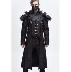 King Attire, Alternative Men, Batman Outfits, Gothic Men, Almost Perfect, Dress Jewelry, Post Apocalyptic, Fantasy Clothing, Character Outfits