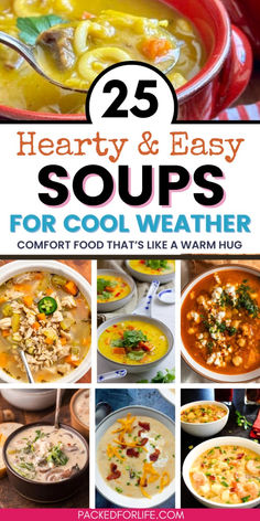 25 hearty and easy soups for cold weather