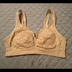 Bralette From Amazon - Brand Unknown Size: Small Nwot Women's Intimates, Bralette, Bra, Cream, Women Shopping, Color