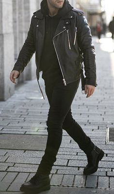 Rocker Male Outfit, Rockstar Look Men, Mens Big And Tall Fashion Casual, Rocker Man Style, Rocker Outfit Men Punk Rock, Modern Rockstar Outfit Men, Rock N Roll Outfit Men, Black Rockstar Outfit Men, Mens Rocker Style