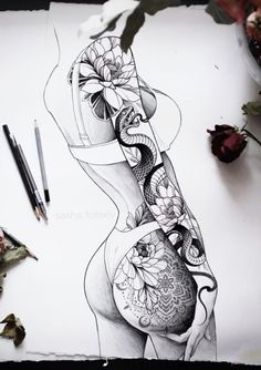 Women Rib Cage Tattoo, Chest Pieces For Women, Small Tattoo Ideas Flower, Minimalist Tattoo Back, Tattoo Ideas Flower, Tattoo Back Tattoo, Arm Sleeve Tattoos For Women, Full Leg Tattoos, Hip Thigh Tattoos