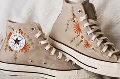 Fall Embroidered Converse Pattern PDF DIY Download Shoe Embroidery Pattern Embroidery PDF Shoe Embroidery Instructions - Etsy Converse Pattern, Shoe Embroidery, Converse Embroidery, Cute Converse Shoes, Embroidered Converse, Cute Converse, Preppy Shoes, Pretty Shoes Sneakers, Embroidery Shoes