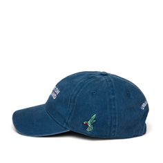 Embroidery showcases an Indigenous perspective, with the phrase being intended for everyone, including the wearer. This unisex hat is made with organically grown cotton and an adjustable strap. UPF 50+ fabric shields from harmful UV rays. Hummingbird adornments are on the side panel. Indigenous Community, Dad Cap, Dad Caps, Panel Siding, Dad Hats, One Size Fits All, Nativity, For Everyone, Baseball Hats