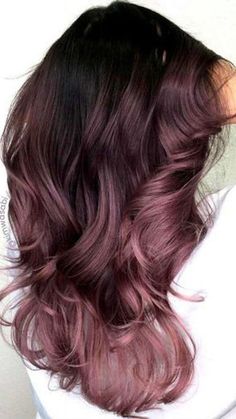 Pink Brunette, Blond Rose, Red Hair Inspiration, Lilac Hair, Acrylic Coffin, Winter Hair Color, Hair Shades, Ombre Hair Color, Pastel Hair