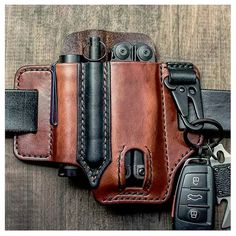 Edc Belt, Leather Gear, Tool Belt, Leather Projects, Big Boy, Leather Sheath, Handbags For Men, Leather Tooling, Waist Bag