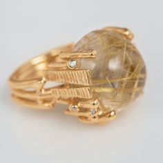 Ole Lynggaard Copenhagen | BoHo ring large Luxury Nature-inspired Recycled Gold Rings, Gold Bohemian Crystal Ring In Brass, Ole Lynggaard Elephant, Ole Lynggaard Lotus Ring, Ole Lynggaard Ring, Luxury Gold Crystal Statement Ring, Art Nouveau Engagement Ring, Engagement Ring For Him, Boho Bangle