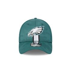 The Philadelphia Eagles 2024 Sideline 39THIRTY Stretch Fit Hat features an embroidered Eagles logo at the front panels with a matching NFL Shield at the rear and Conference patch at the right-wear side. Sports Event Visor Hat With Logo Patch, Sports Visor Hat With Logo Patch, Fan Gear Visor Hat With Logo Patch, Eagles Logo, New Era 39thirty, Eagles Nfl, All Nba Teams, All Nfl Teams, Florida Panthers