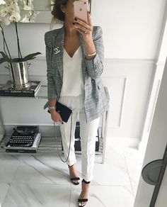 #Corporate #outfits Surprisingly Cute Outfit Ideas Trendy Business Outfits, Looks Street Style, Work Wardrobe, Wear To Work