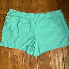 Seafoam Green Swim Shorts. New Without Tags. Green Swim Shorts, Seafoam Green, Swim Bottoms, Swim Shorts, Womens Swim, Swimming, Tags, Green, Women Shopping