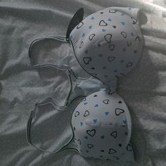 Brand New With Tags Blue Heart Bra, Front Close Clasp Size 36d Cups Are Small Heart Bra, Blue Heart, Women's Intimates, Color Blue, Brand New, Bra, Tags, Women Shopping, Blue