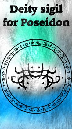 Poseidon Altar, Demonic Entities, Deity Work, Wiccan Tattoos, Inca Tattoo, Mayan Symbols