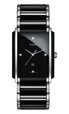 RADO Integral Diamonds Ceramic-Stainless Steel Men's Watch R20206712 – Time Machine Plus Rado Watch Men, Rado Watch, Groomsmen Fashion, How To Make Crystals, Groom Accessories, Used Watches, Mens Watches Black, Luxury Watches, Stainless Steel Bracelet