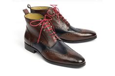 We+are+Specialised+in+making+Bespoke+Custom+Made+Leather+Shoes+(Oxford+Style,+Monk+Style,+Chukka+Boots,+Jodhpurs+Style,Suede+Leather+Shoes,+High+Ankle+Boots,+Wing+Tip,+Cap+Toe,+Plain+Toe,+Dress+&+Formal+Shoes,+Long+Shoes+&+Boots    +    Suede+Black+Color+Leather+Rounded+Buckle+Strap+High+Ankle+Jo... Ankle Boots For Men, Blue Ankle Boots, Dress Leather Boots, Ankle Boots Men, Leather Lace Up Boots, Boots For Men, Blue Hand, Painting Leather, Brown Ankle Boots