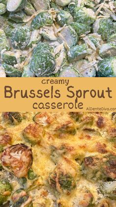 CREAMY BRUSSELS SPROUT CASSEROLE Brussels Sprout Casserole, Creamy Brussel Sprouts, Brussel Sprout Casserole, Cheeseburger Meatloaf Recipes, Bacon Cheeseburger Meatloaf, Cheeseburger Meatloaf, Easy Main Dishes, Brussels Sprout, Crowd Pleasing Recipes