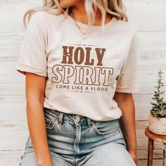 Christian Sublimation Designs, Christian Sublimation, Saint Esprit, Boho Shirt, Boho Shirts, Shirt Png, Create T Shirt, Dtf Transfers, Cricut Ideas