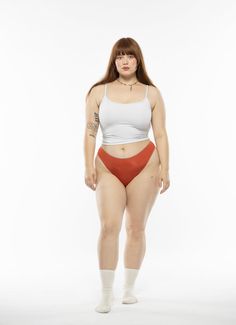 Silky Thong – Siren Basics Figure Poses Reference, Chubby Body Reference, Plus Size Body Shapes, Character Help, Medium Sized Women, Plus Size Posing, Plus Size Summer Fashion, Models To Draw, Different Body Types