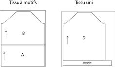 the diagram shows how to cut out an envelope with two sides and one side that is closed