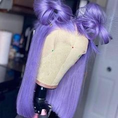 Lace Front Wig Virgin Human Hair Dark Purple 150% Density 14" Purple Bob, Creative Hair Color, Wigs Short, Bob Lace Front Wigs, Hair Color Pastel, Pretty Hair Color, Lace Front Human Hair Wigs, Dope Hairstyles, Lace Front Human Hair