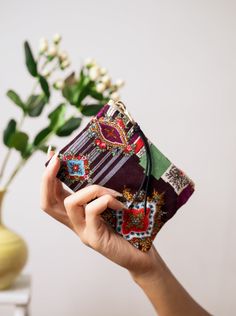 Take your free spirit to work today. This beautiful geometric print mini pouch brings life to everyday attire! These purses are a perfect size for little things, like credit cards and cash. Your undersized items can tuck in here, and fit into a bigger purse or pocket. The sturdy brass zippers make them easy to use. 5.5" X 3.75" Designed and handmade at the Ash & Rose studio in Massachusetts Limited edition Pouch Handmade, Anniversary Congratulations, Mini Pouch, Precious Gemstones Jewelry, Handmade Bath Products, Mini Pouches, Sustainable Gifts, Work Today, Digital Gift Card