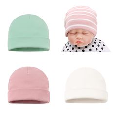 PRICES MAY VARY. HIGH QUALITY MATERIAL:Our baby newborn hats are made of high quality Cotton.Soft warm and comfortable,stretchy and flexible,no pilling;Keeps your little ones head toasty warm and looking adorable in the cold winter days. PROPER SIZE:The newborn hospital hat is 4.9*5.3 inches for Preemie-1 Months and 5.1*5.9 inches for 0-6 Months;6.3*7.5 inches for 6-12 Months.The infant beanie is slightly elastic and It doesn't put pressure on the child's head, and it keeps him warm. FEATURE:Our Infant Hats, Preemie Boy, Infant Beanie, Hats For Girls, Newborn Hospital Hats, Infant Hat, Boys Beanie, Preemie Baby, Baby Girl Hat