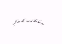 the words are written in cursive handwriting