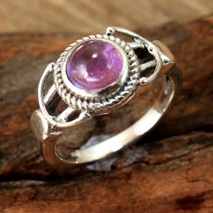 Amethyst Gemstone Ring, 925 Sterling Silver Ring, Bohemian Ring, Designer Ring, Patywear Ring, Amethyst Jewelry, Statement Ring METAL - 925 STERLING SILVER GEMSTONE - Amethyst RING SIZE - 7.5 US RING WEIGHT - 4.3 GRAMS Approx STONE SIZE - 7 x 7 MM COLOR - Purple Bohemian Ring, Bohemian Rings, Jewelry Statement, Amethyst Jewelry, Ring Metal, Amethyst Gemstone, Amethyst Ring, Metal Rings, Gemstone Ring