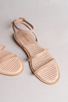 Synthetic upper, insole Polyurethane sole Buckle styling Imported | Tonga Double Band Sandals by Kaanas in Pink, Women's, Size: 11, Polyurethane at Anthropologie Natural Sandals With Flat Heel And Removable Insole, Natural Sandals With Removable Insole And Flat Heel, Natural Color Synthetic Sandals With Removable Insole, Beige Flat Sandals With Leather Sole, Flat Natural Sandals With Textured Sole, Natural Flat Sandals With Textured Sole, Candles For Sale, Pink Fits, Tonga