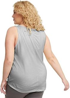 Hanes Originals Top, Cotton Tanks for Women, Relaxed Fit, Sleeveless, Plus
#Womendress #dresses