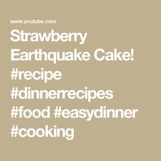 Strawberry Earthquake Cake! #recipe #dinnerrecipes #food #easydinner #cooking Spaghetti And Cheese, Earthquake Cake Recipe, Condensed Milk Recipes Desserts, Milk Recipes Dessert, Sausage Wrap, Earthquake Cake, Condensed Milk Recipes, Milk Recipes, Pie Dessert