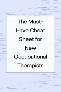 If you're a new adult rehab occupational therapist, be sure to check out our all-encompassing cheat sheet from the My OT Spot blog. We've got everything you need to know, from ROM to precautions and everything in between! Occupational Therapy Inpatient Rehab Interventions, Snf Occupational Therapy, Occupational Therapy Acute Care, Occupational Therapy Older Adults, Occupational Therapy Inpatient Rehab, Occupational Therapy Ideas For Adults, Occupational Therapy Adults, Inpatient Rehab Occupational Therapy, Snf Occupational Therapy Activities