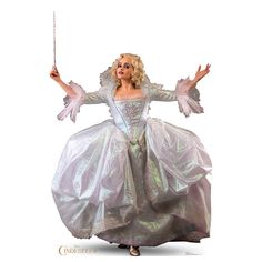 FAIRY GODMOTHER Cinderella Lifesize Cardboard Cutout Standup Standee - Front Fairy Godmother Cinderella, New Cinderella Movie, Long Sleeve Dress Outfit, Cinderella Quinceanera, Cinderella Ball, Godmother Dress, Cinderella Fairy Godmother, Cardboard Standup, New Cinderella