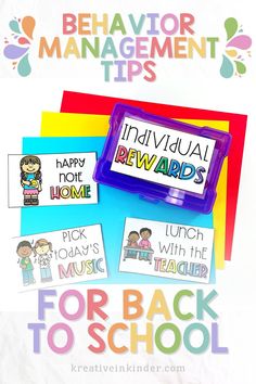 the back to school behavior management tips for kids