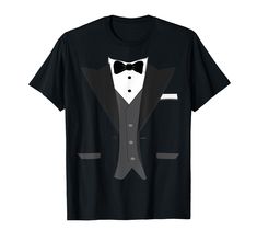 PRICES MAY VARY. Tuxedo Halloween Wedding Groom Costume T-shirt is an awesome design perfect for your social events. Great idea for bachelor parties, wedding, prom, halloween and parties. Great vintage tee shirt design or clothes for men, women, boys and girls. Great gift for Halloween, Birthday or Christmas. Click in the Brand Name to see more funny designs. Lightweight, Classic fit, Double-needle sleeve and bottom hem Ideas For Bachelor Party, Groom Costume, Tuxedo T Shirt, Prom Costume, Vintage Tee Shirt, Bachelor Parties, Vintage Tee Shirts, Vest And Tie, Clothes For Men