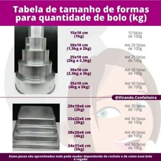 an advertisement for a cake making machine with instructions to make it in spanish and english