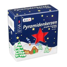 a christmas box with a red star on it