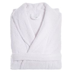 Terry Cloth Bathrobe Unisex Linum Home - White (Small/Medium), Size: S/M Terry Cloth Bathrobe, Terry Cloth Robe, Navy Embroidery, One Piece Clothing, One Piece Pajamas, Home Textiles, Terry Cloth, Leotards, Fitness Fashion